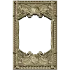 Heraldic Woven Frame - STL 3D model for CNC milling