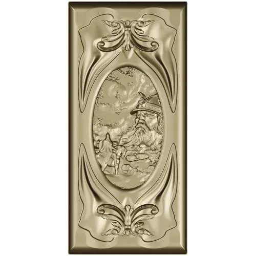 Ruslan Relief Panel - STL 3D Model for CNC