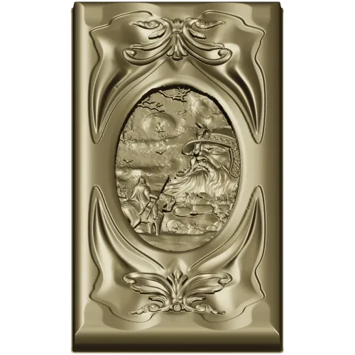Ruslan Relief Panel - STL 3D Model for CNC