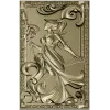 Grecian Muse decorative panel - STL 3D model for CNC