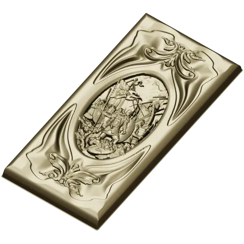 Рельеф "Святослав" - 3D STL модель для ЧПУ
