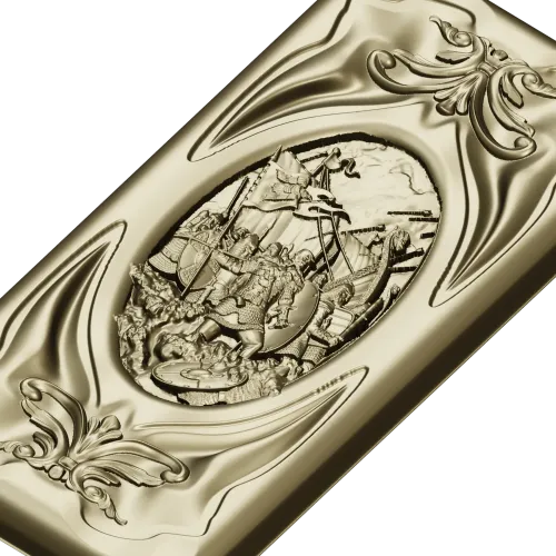 Рельеф "Святослав" - 3D STL модель для ЧПУ