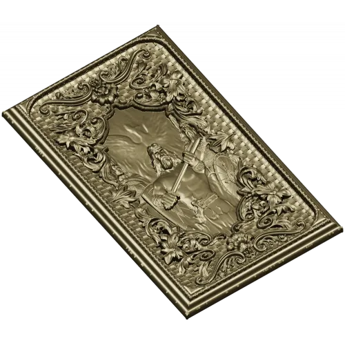 Огненный Страж - рельефная 3D модель STL для фрезерной резьбы по дереву