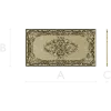 Ornate Floral Medallion Panel STL for CNC Routing