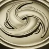 Trinity Swirl Rosette - 3D model STL for CNC milling