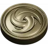 Trinity Swirl Rosette - 3D model STL for CNC milling