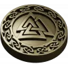 Valknut Medallion - STL 3D model for CNC milling