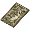 Freya with Sacred Cats - high-relief panel STL for CNC