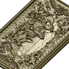 Freya with Sacred Cats - high-relief panel STL for CNC