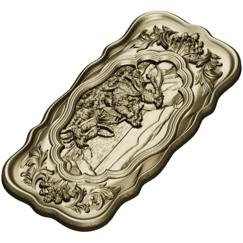 Freya and the Cats - Ornamental Relief STL for CNC