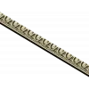 Classic Egg-and-Dart Baguette - STL 3D Model for CNC Milling