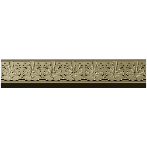 Багет "Листопад" - 3D модель STL для ЧПУ