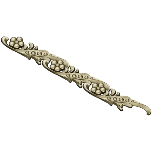 Флоральный багет - 3D модель STL для ЧПУ