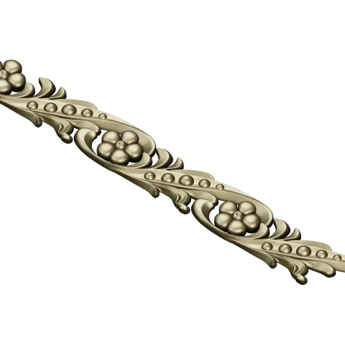 Флоральный багет - 3D модель STL для ЧПУ