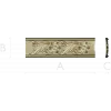 Classic Floral Baguette STL for CNC Carving