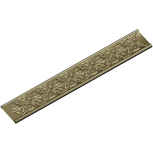 Багет с растительным фризом - 3D модель STL для ЧПУ