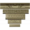 Классический картушный багет в формате STL для ЧПУ