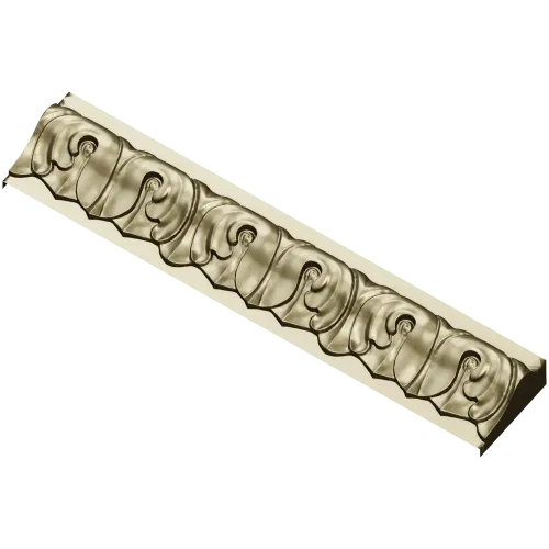 Acanthus Baguette - STL 3D Model for CNC Milling
