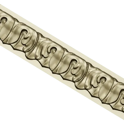 Acanthus Baguette - STL 3D Model for CNC Milling
