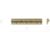 Acanthus Baguette - STL 3D Model for CNC Milling