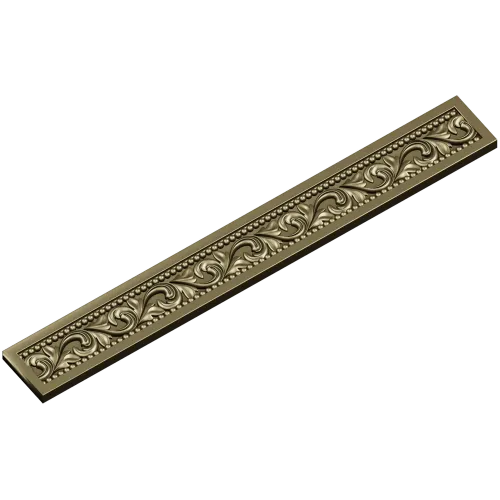 Regal Acanthus Baguette STL 3D Model for CNC
