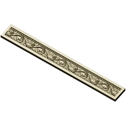 Regal Acanthus Baguette STL 3D Model for CNC