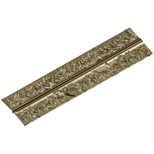 Виноградный багет с птицами - 3D модель STL для ЧПУ