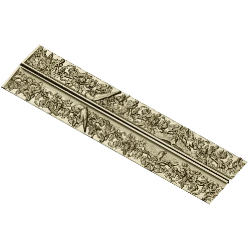 Виноградный багет с птицами - 3D модель STL для ЧПУ