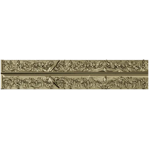 Виноградный багет с птицами - 3D модель STL для ЧПУ
