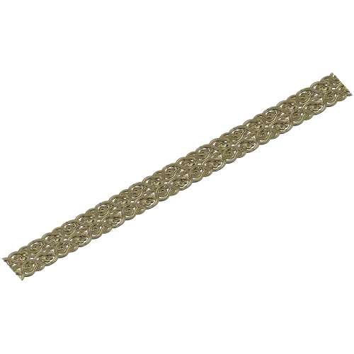 Ornamental Interlace Baguette STL for CNC