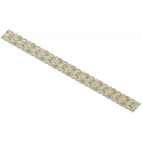 Ornamental Interlace Baguette STL for CNC
