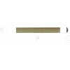 Regal Rope & Rosette Baguette - STL 3D model for CNC milling