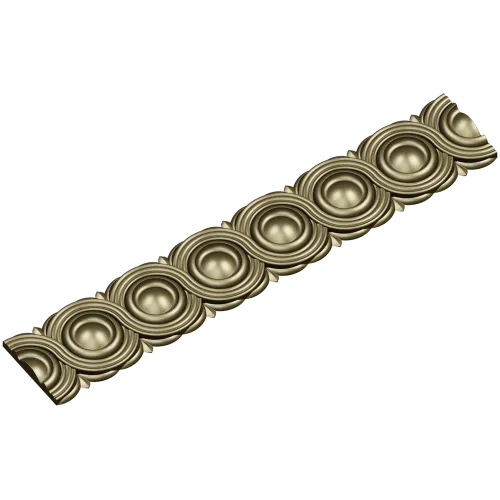 Rosette Baguette STL 3D Model for CNC Router