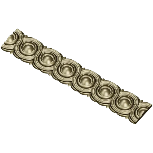 Rosette Baguette STL 3D Model for CNC Router