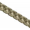 Rosette Baguette STL 3D Model for CNC Router