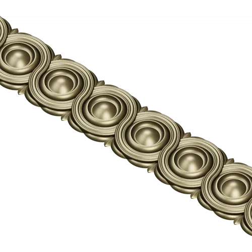 Rosette Baguette STL 3D Model for CNC Router