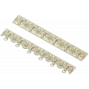 Ornamental Ringed Baguette - STL 3D model for CNC
