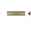Rosa Aurea Frieze - ornate baguette STL model for CNC