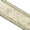 Floral Scroll Baguette - STL 3D model for CNC