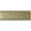 Floral Scroll Baguette - STL 3D model for CNC