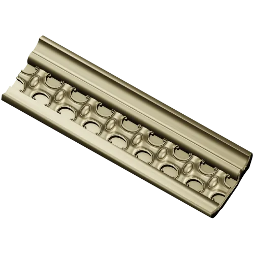 Regal medallion baguette - STL 3D model for CNC