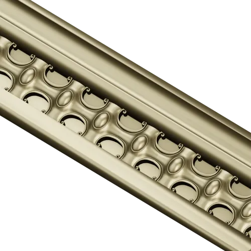 Regal medallion baguette - STL 3D model for CNC