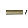 Regal medallion baguette - STL 3D model for CNC