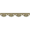 Rococo Floral Baguette STL for CNC