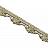 Rococo Floral Baguette STL for CNC