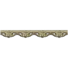 Rococo Floral Baguette STL for CNC