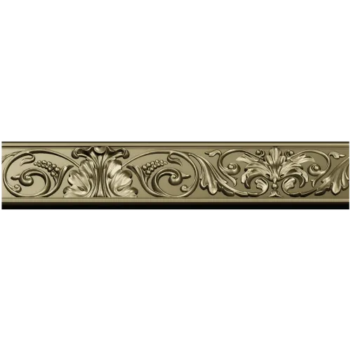 Ornamental Acanthus Baguette STL for CNC