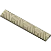 Chevron baguette - decorative 3D STL model for CNC routing