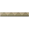 Chevron baguette - decorative 3D STL model for CNC routing