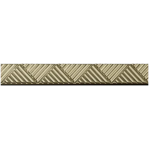 Chevron baguette - decorative 3D STL model for CNC routing